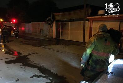 Incendio en vulcanizadora de Rivas Guillén