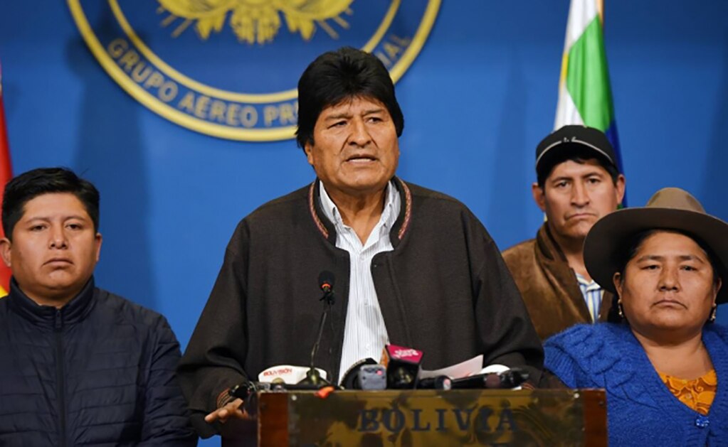 Reclama Evo Morales a opositores la “pacificación” de Bolivia