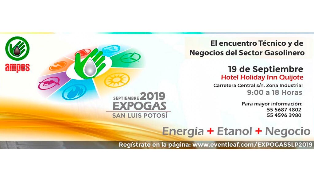 Se celebrará en SLP Expogas 2019