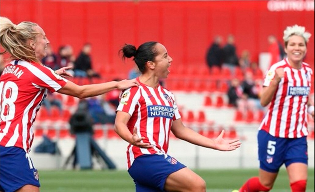 Charlyn Corral le da el triunfo al Atlético en derbi de Madrid