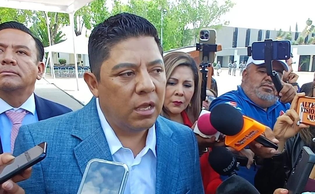Ricardo Gallardo responde a señalamientos por contratación de consultora estadounidense. Foto: Samuel Estrada