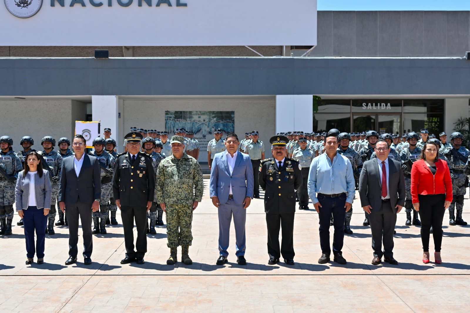 Reafirma Ricardo Gallardo trabajos coordinados con la Guardia Nacional para fortalecer la seguridad en SLP  
