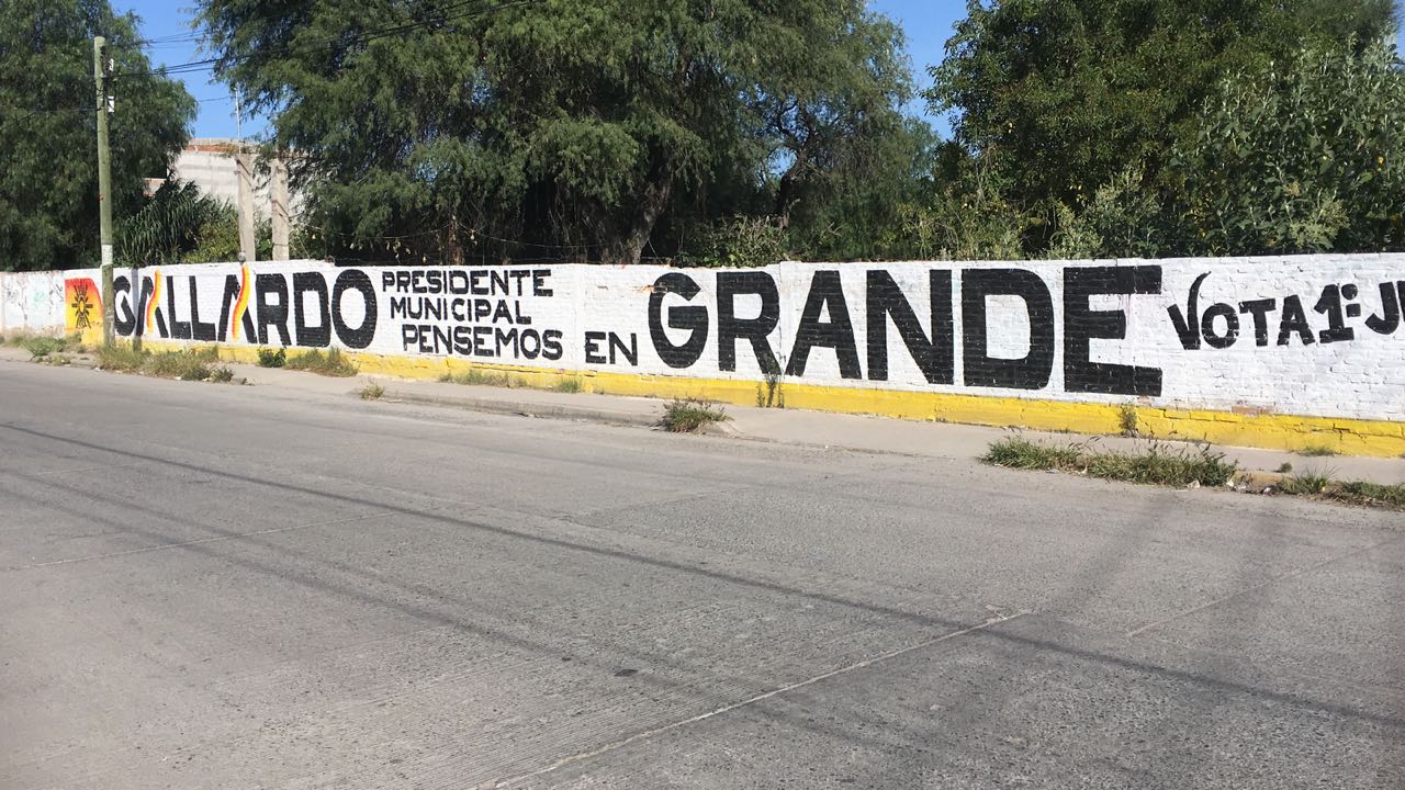 Al 50% verificación de propaganda electoral irregular