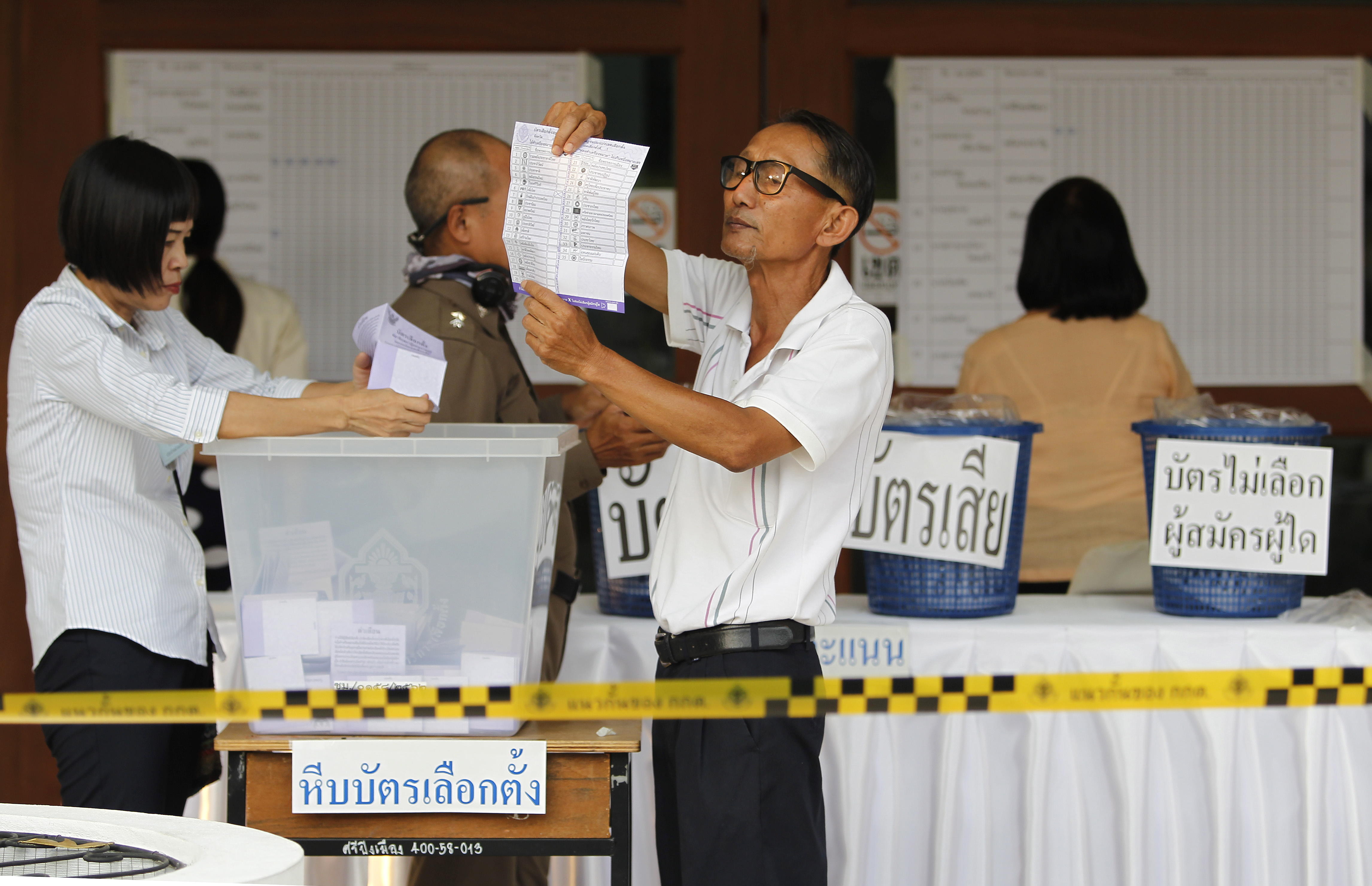 Celebra Tailandia sus primeras elecciones tras el golpe de Estado de 2014