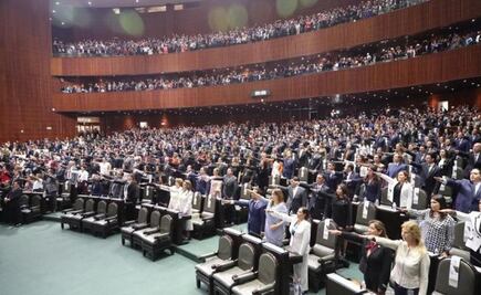 Diputados de Morena arman gritería en sesión constitutiva en San Lázaro