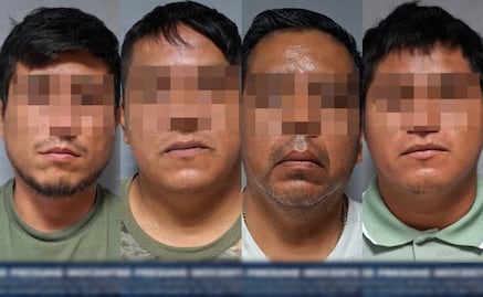 FGE detiene a 4 policías municipales de Matlapa, SLP, por su presunta participación en un homicidio