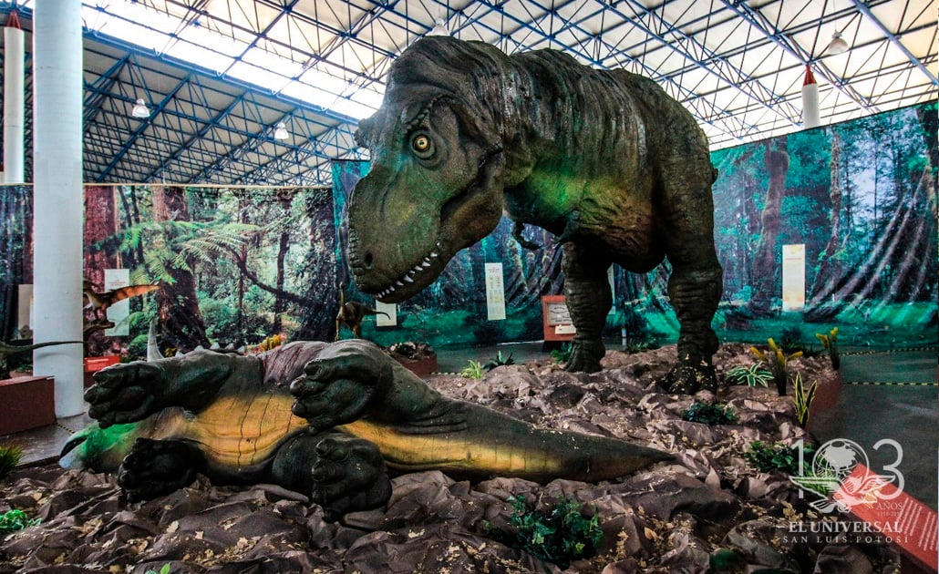 Inauguran Tierra de Dinosaurios en SLP | San Luis Potosí