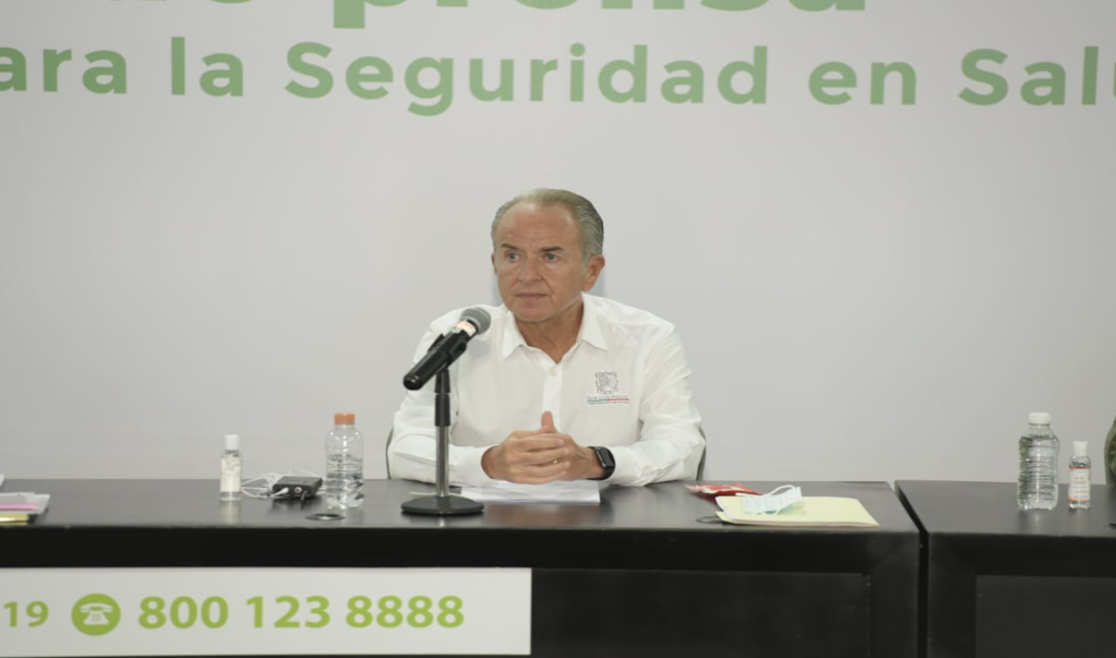 Aclara Juan Manuel Carreras que no ha hecho ninguna solicitud de nueva deuda para SLP