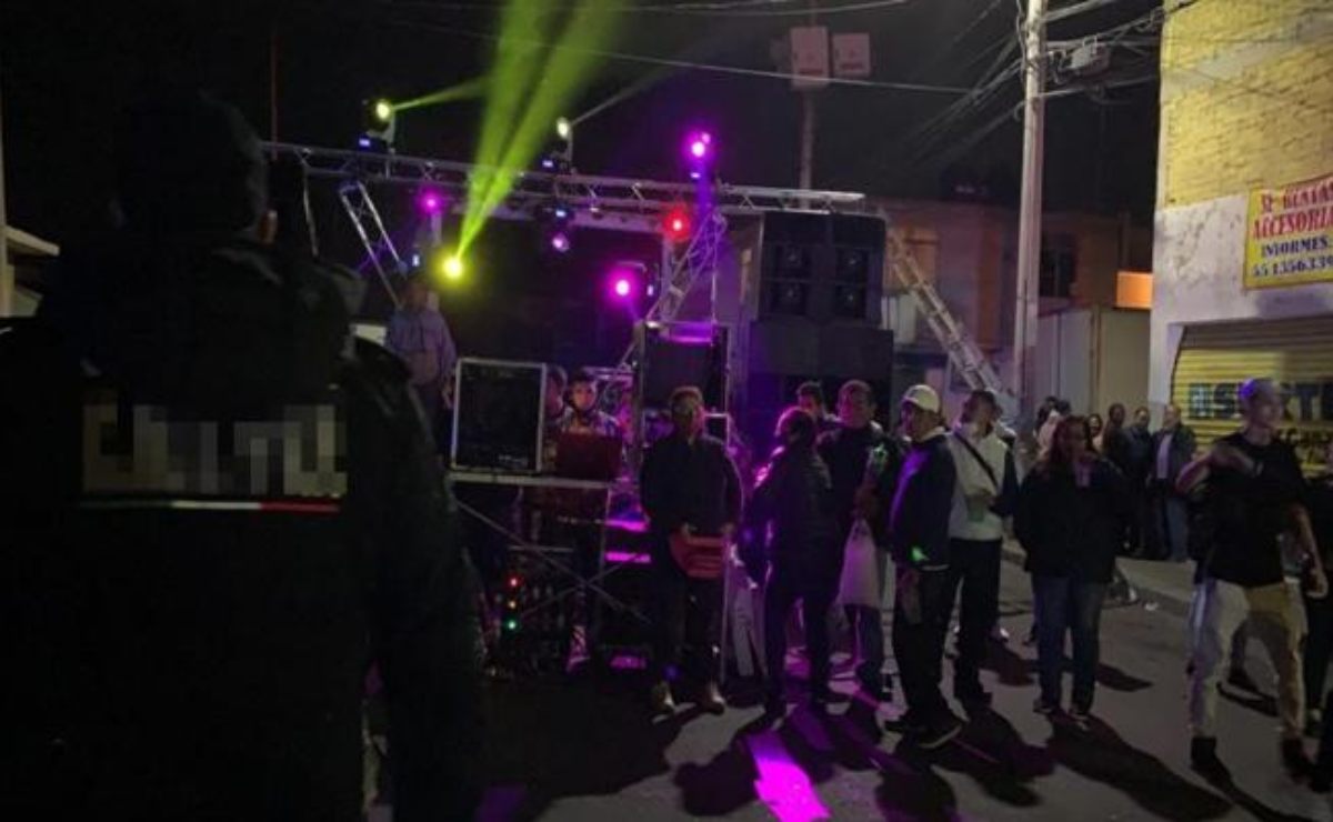 Desactivan 6 bailes callejeros en San Luis Potosí, durante el fin de semana