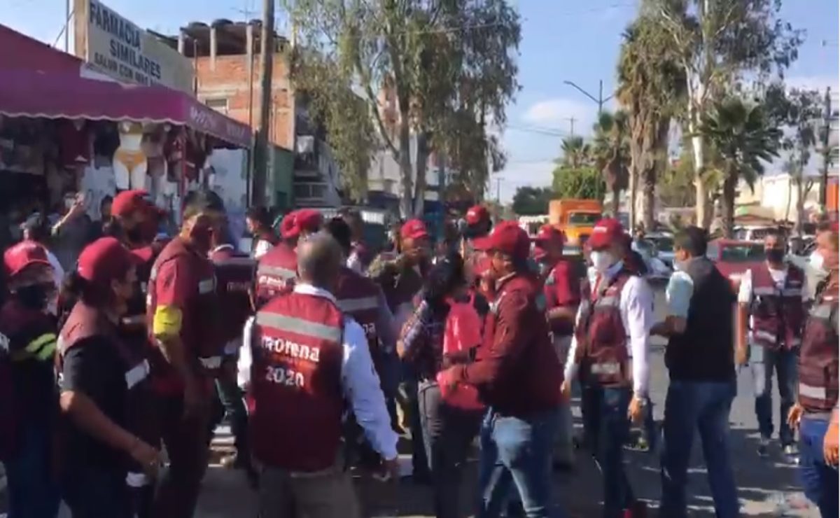 Denuncian agresión contra periodista local en San Luis Potosí durante manifestación