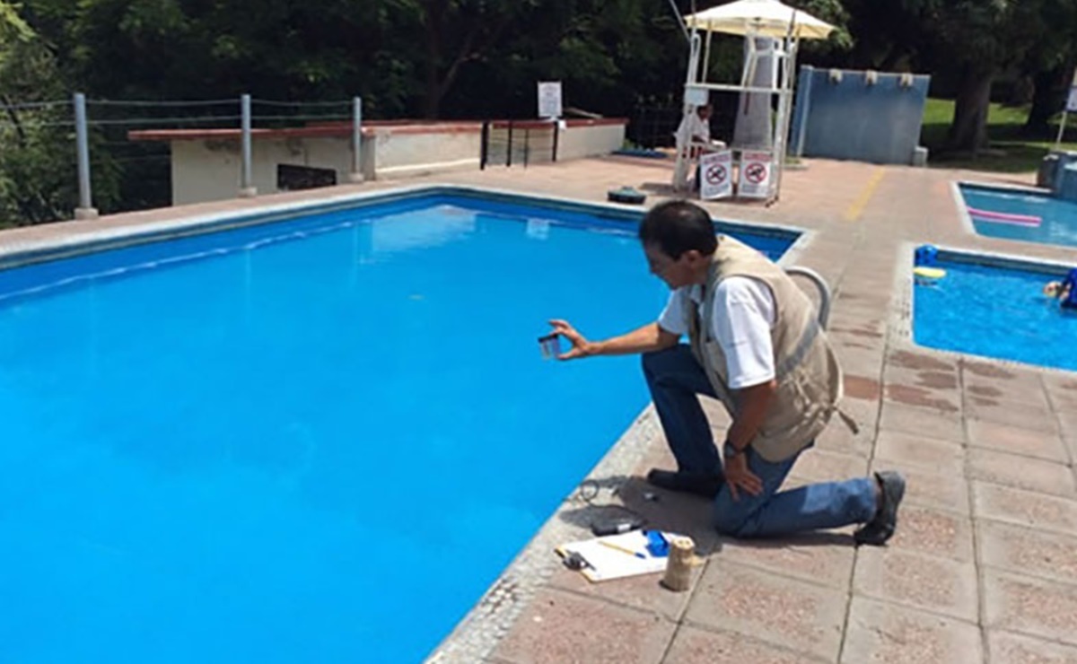 Coepris monitorea albercas y balnearios de SLP para evitar riesgos sanitarios