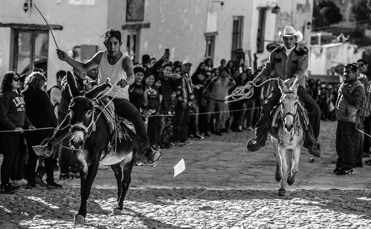 Realizarán carreras de burros en Real de Catorce este sábado 20 de noviembre