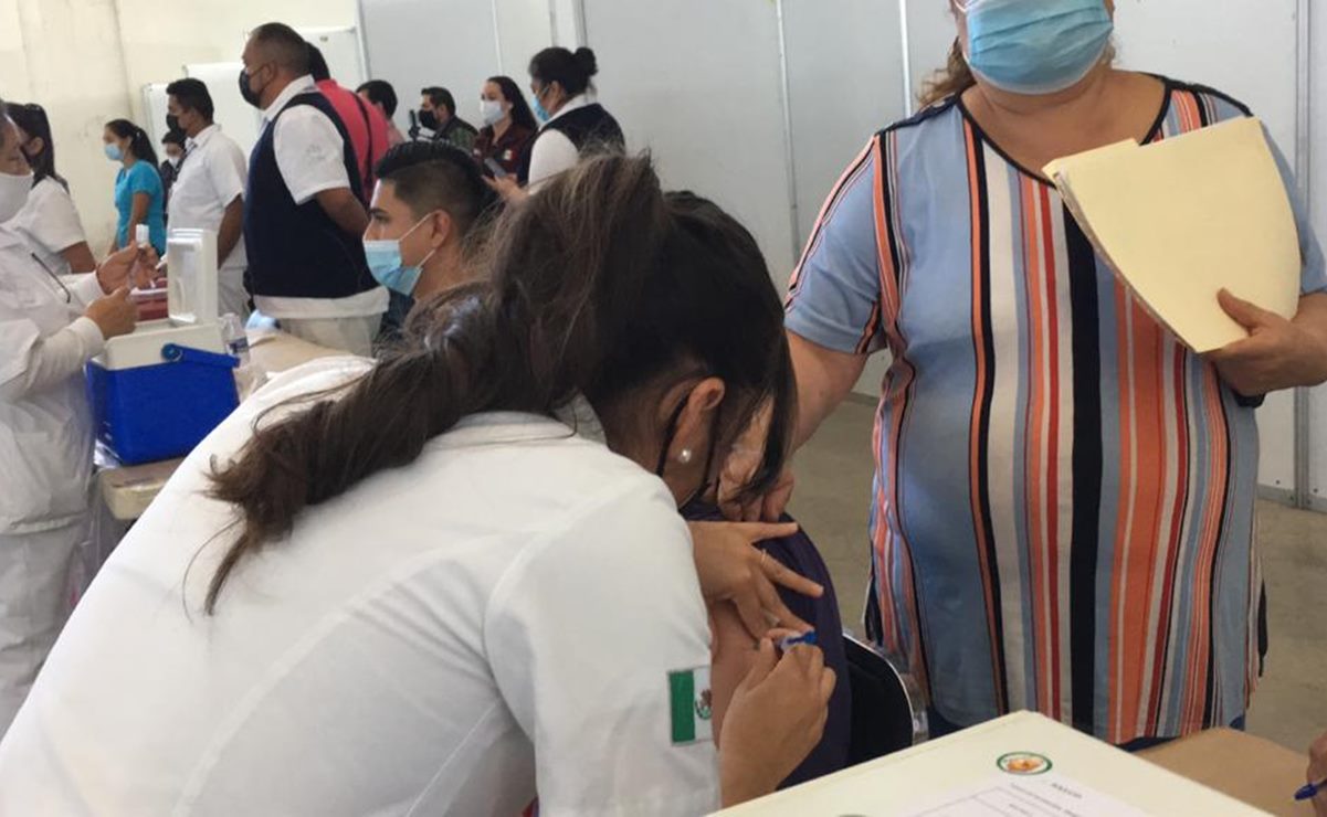 Aplicaron en Soledad 14 mil 748 vacunas contra el Covid-19 a menores sin comorbilidades