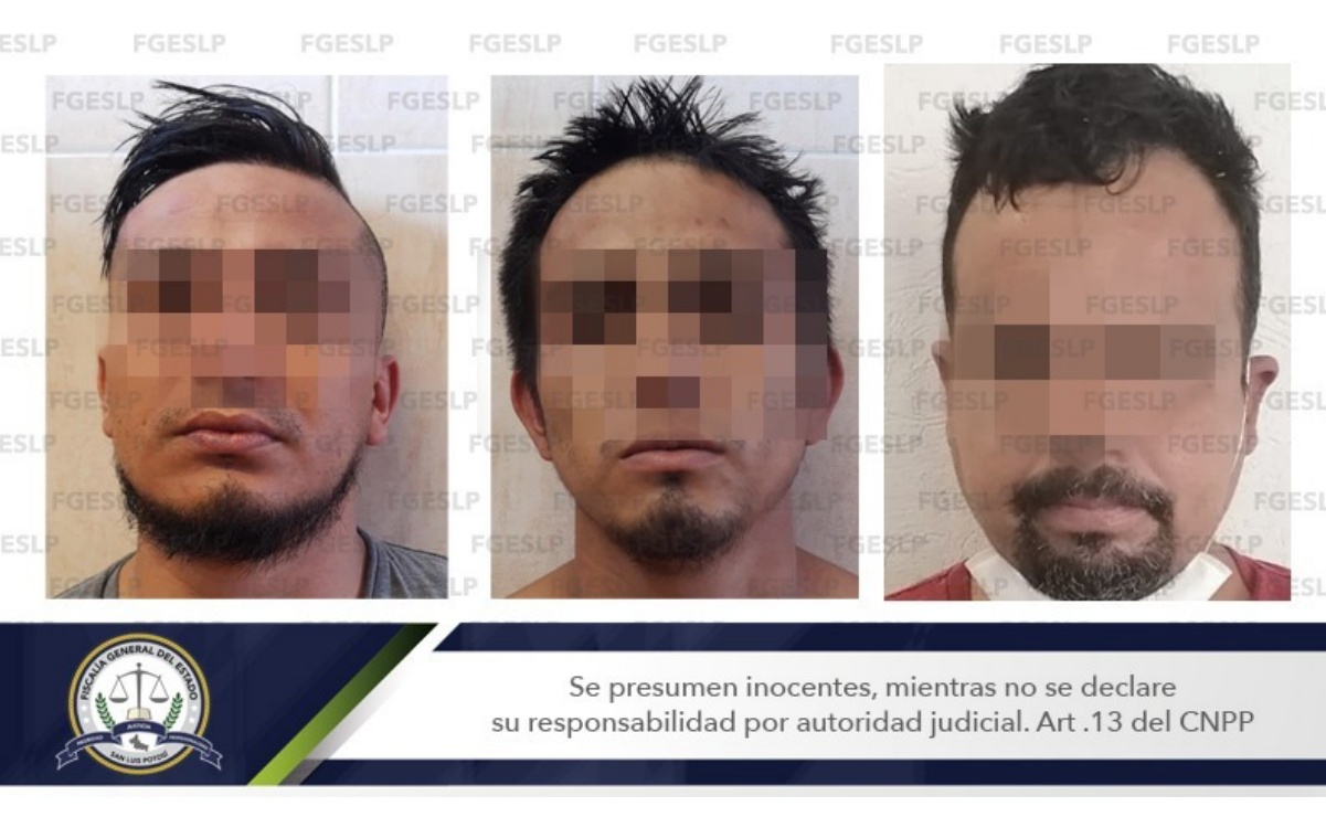 Detienen a 3 sujetos por disparar contra policías de Investigación en Rioverde