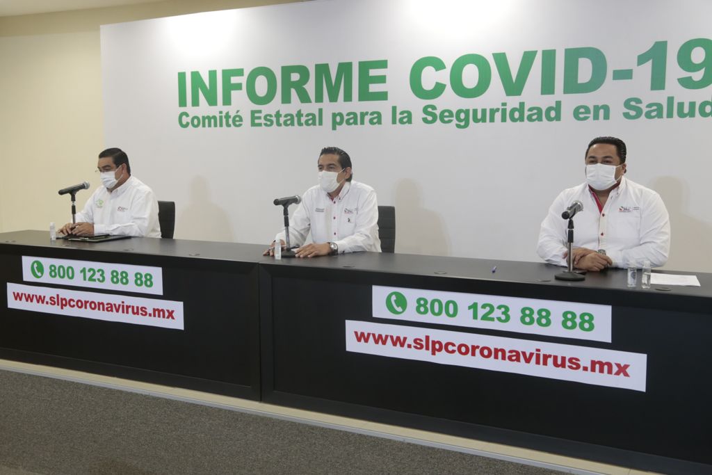 SLP suma 96 mil 44 casos de Covid; Miguel Ángel Lutzow se despide de la Secretaría de Salud