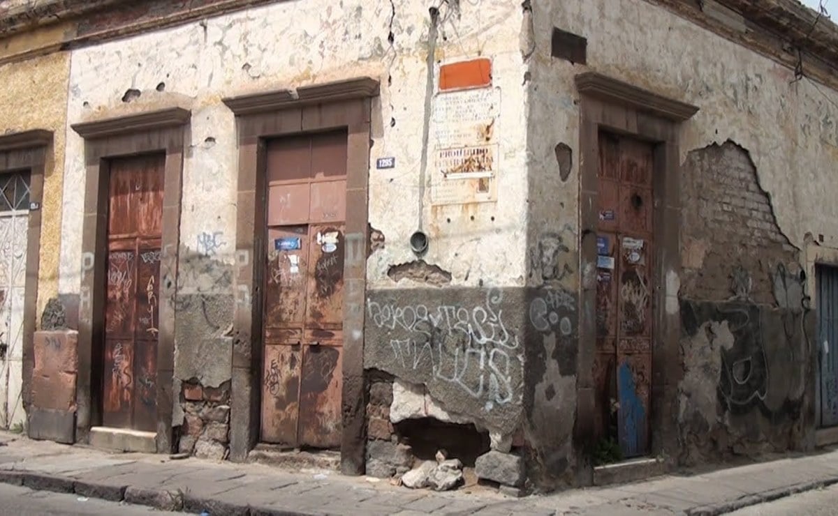 100 fincas del Centro Histórico de San Luis Potosí con daños estructurales; alerta PC por posibles colapsos