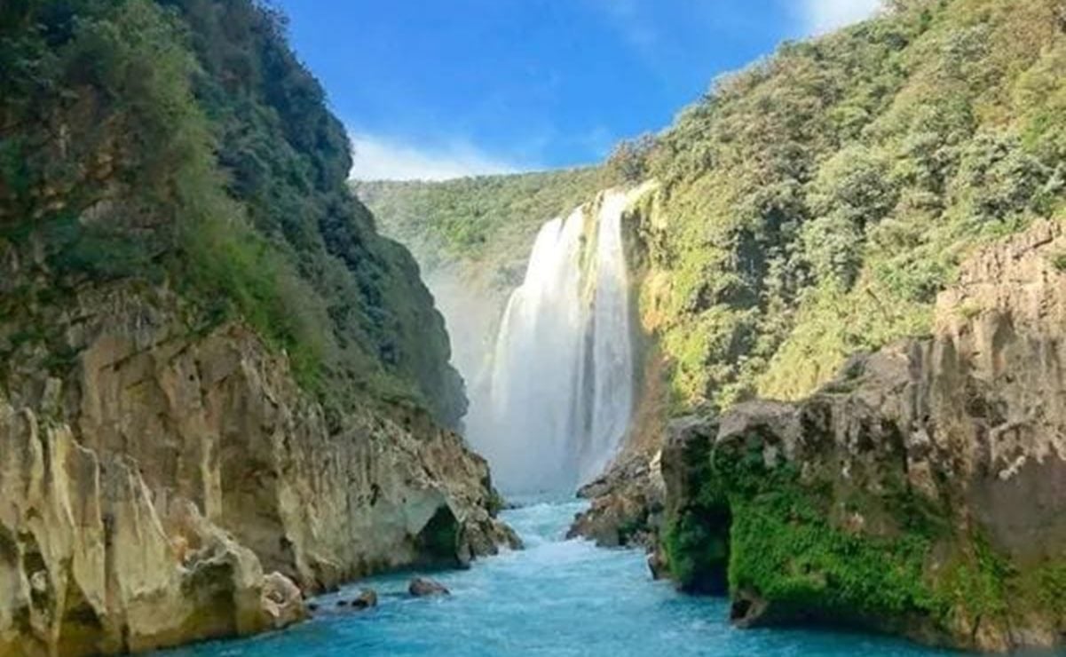 Cascada de Tamul en riesgo de secarse, alertan pobladores de la Huasteca potosina