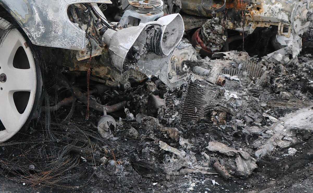 Encuentran vehículo incinerado de la Guardia Civil; pertenecía a agente con ficha de búsqueda: SSPC