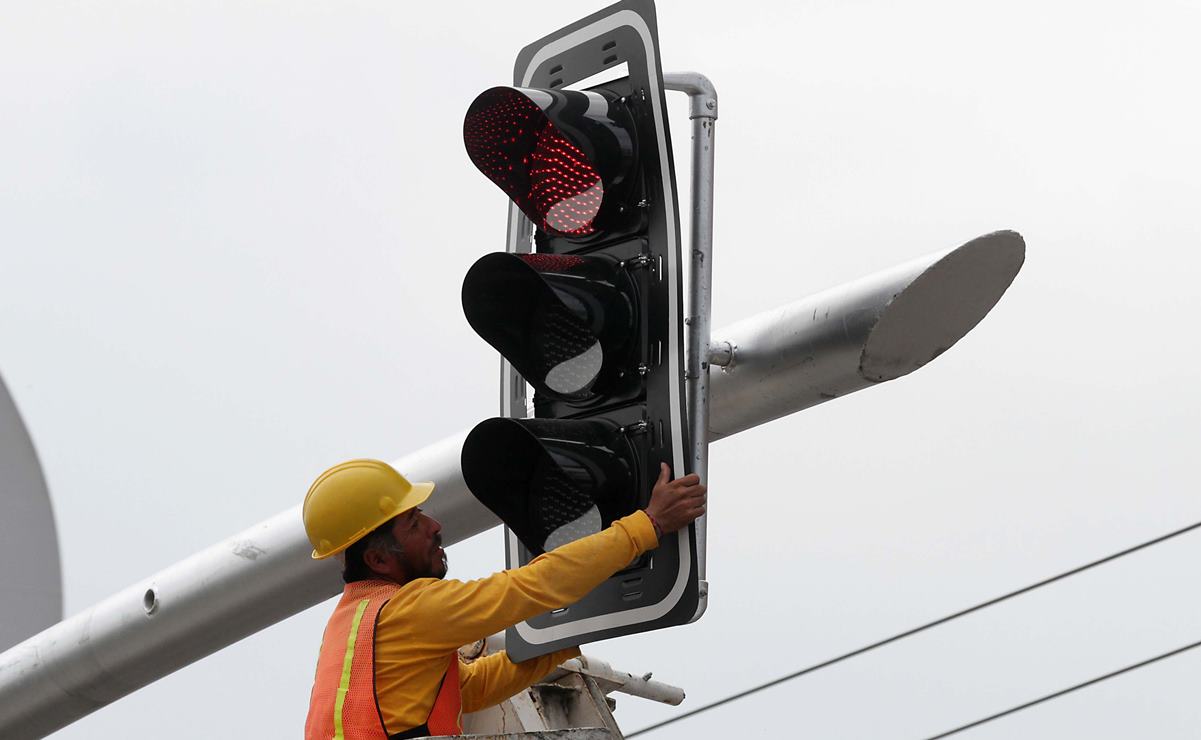 Renovarán 250 semáforos de la capital potosina; llevan 12 años de servicio