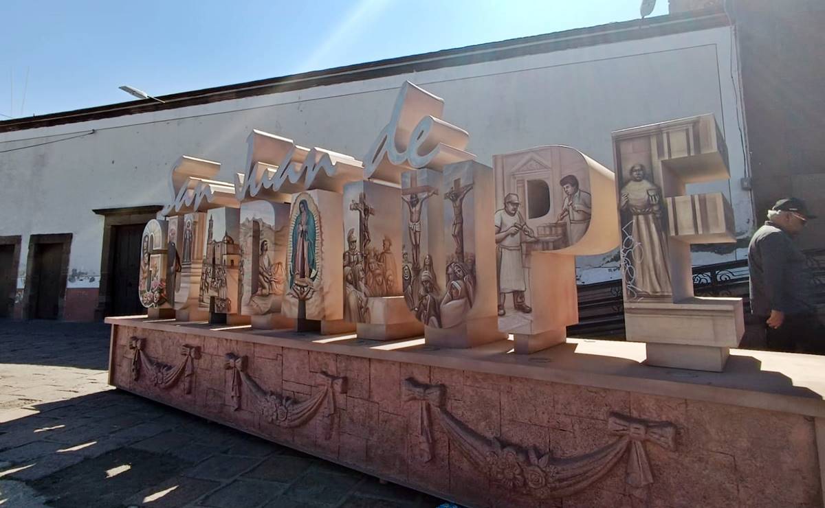 Vandalizan letras monumentales del Barrio de San Juan de Guadalupe en SLP |  San Luis Potosí