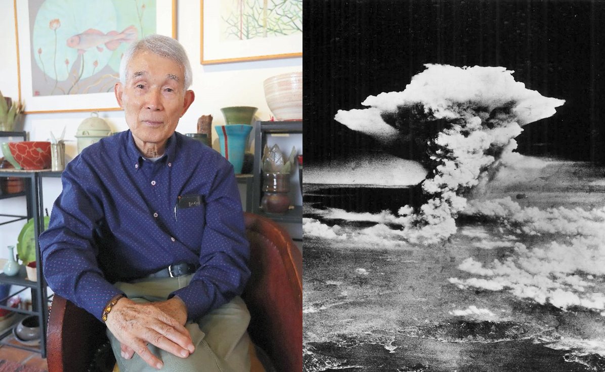 Yasuaki Yamashita, sobreviviente de la bomba at&oacute;mica, visita SLP