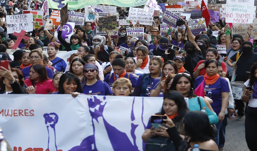 Autoridades estatales y municipales brindarán seguridad en marcha feminista 