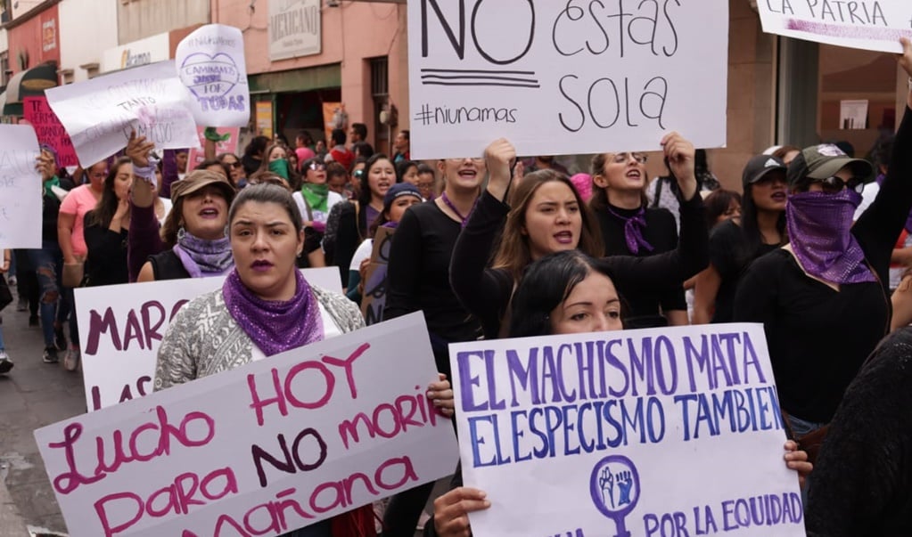 Marcha feminista: Miles de potosinas toman las calles de la capital 