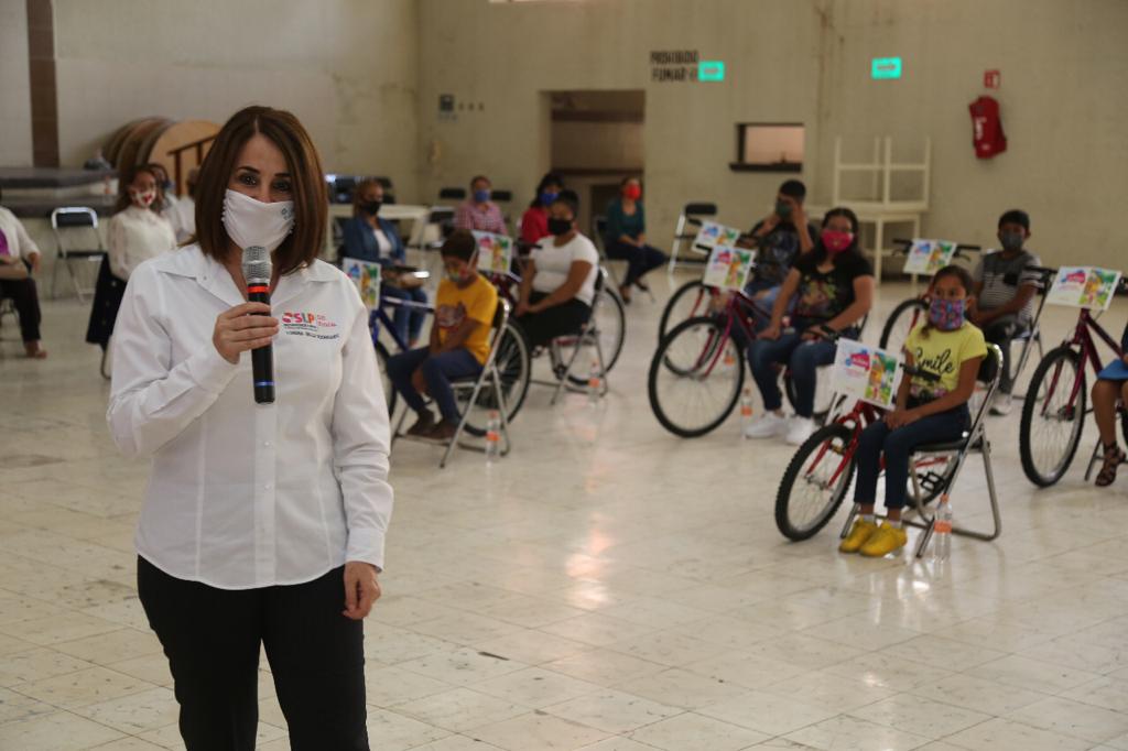 “Una bici con rumbo” beneficia a miles de niños potosinos: DIF estatal