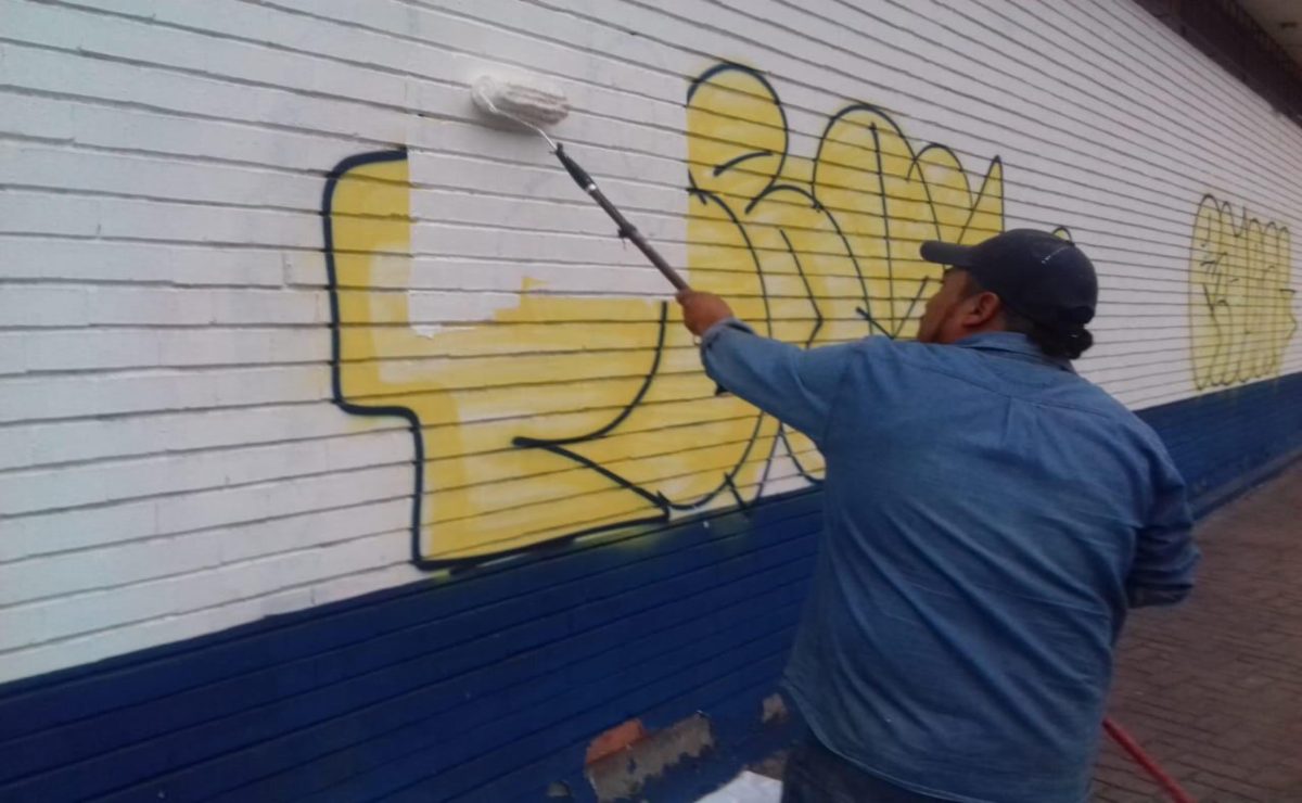 Identifica ayuntamiento capitalino al menos 70 puntos afectados por el graffiti