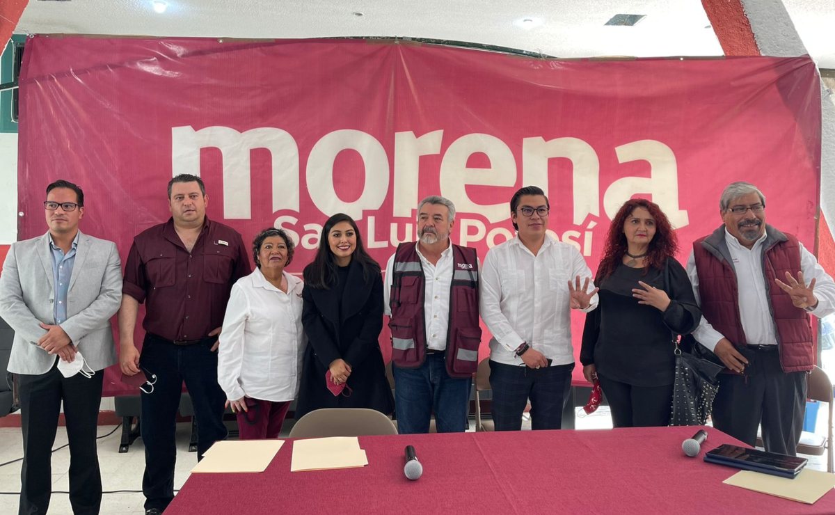 Emite Morena convocatoria para diputaciones locales y presidencias municipales en SLP