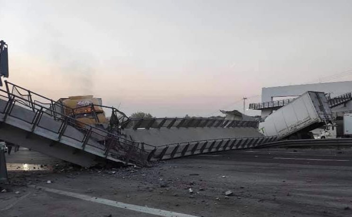 Sin afectaciones plantas industriales tras caída de puente en carretera 57