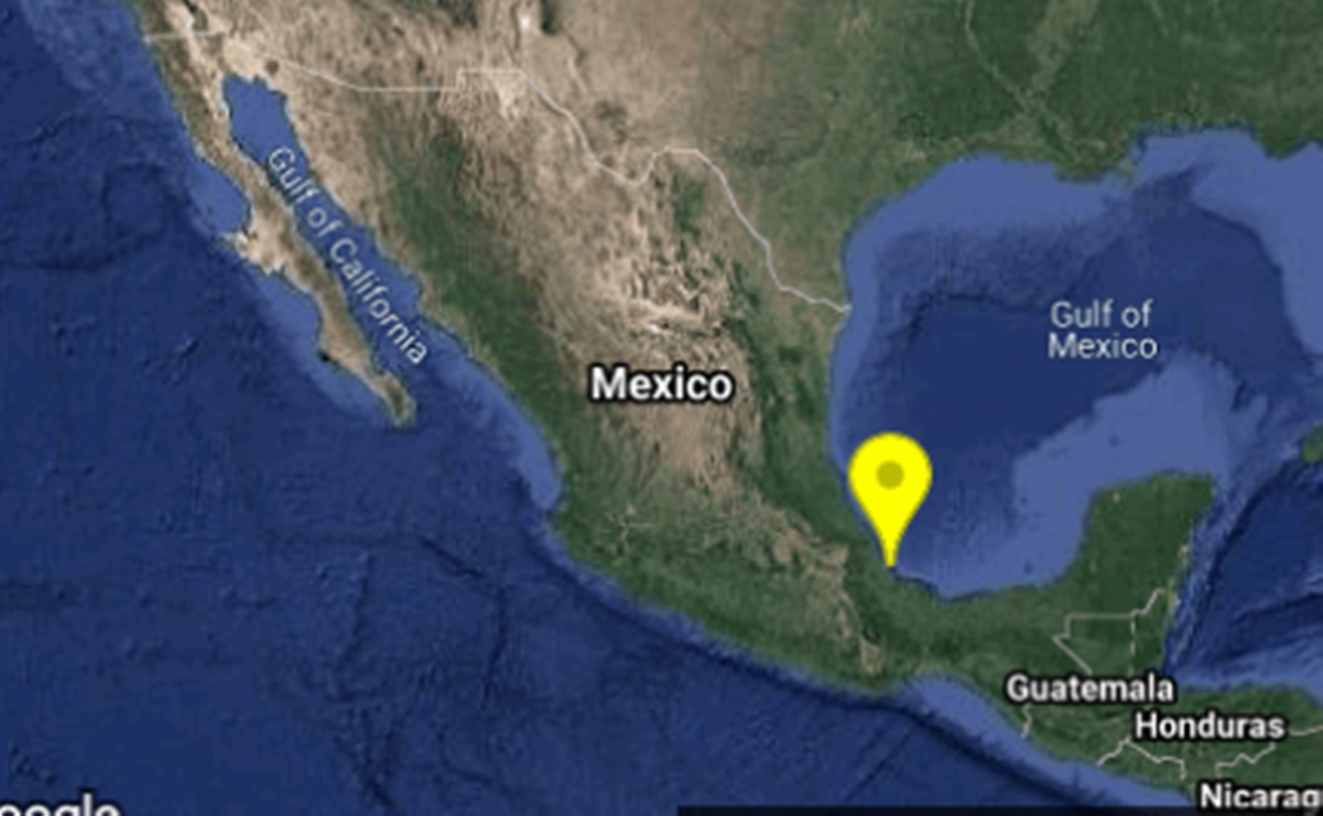 Despierta sismo a habitantes de Veracruz