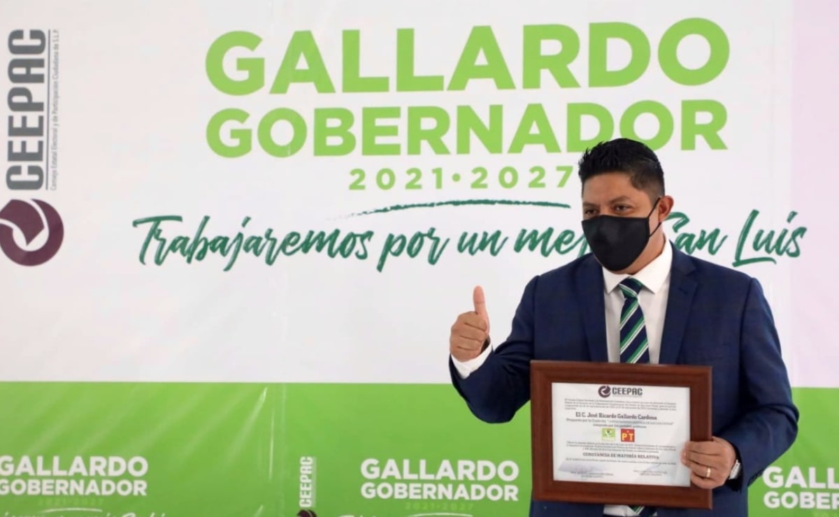 Se retira PRI de impugnación, reconocen a Ricardo Gallardo como gobernador electo de SLP