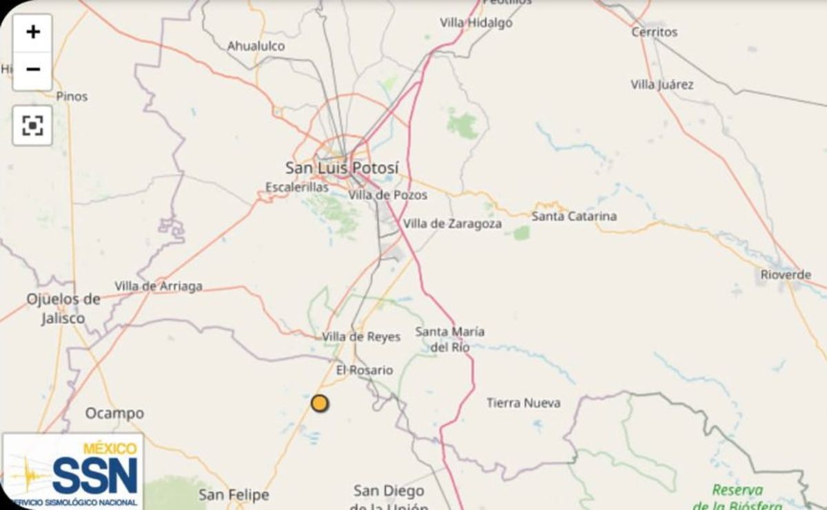 Vuelve a sentirse leve sismo en inmediaciones de la zona metropolitana de SLP