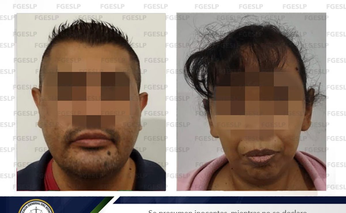 Detienen a pareja que encadenaba y maltrataba a su hija en San Luis Potosí 