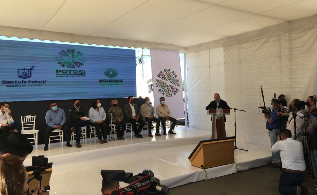 Capital de SLP y Soledad inician trabajos de mejora en la limítrofe de zona norte