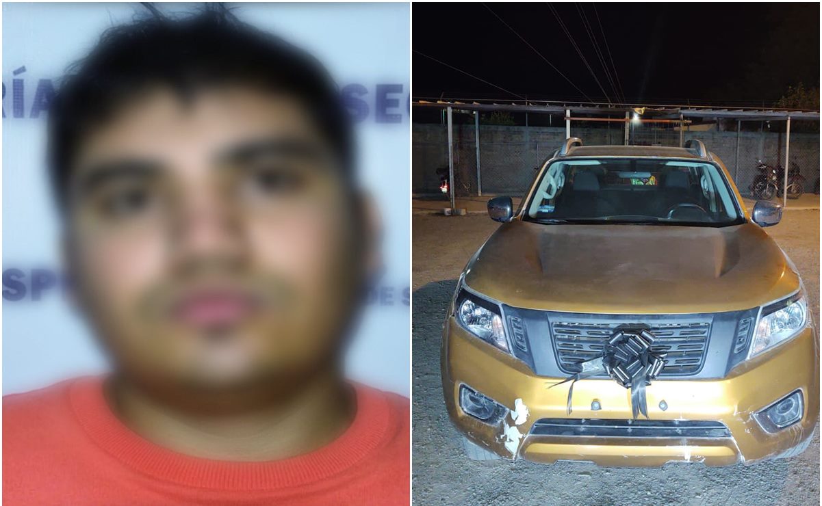 Detienen a sujeto con drogas y camioneta robada en Matehuala, SLP 