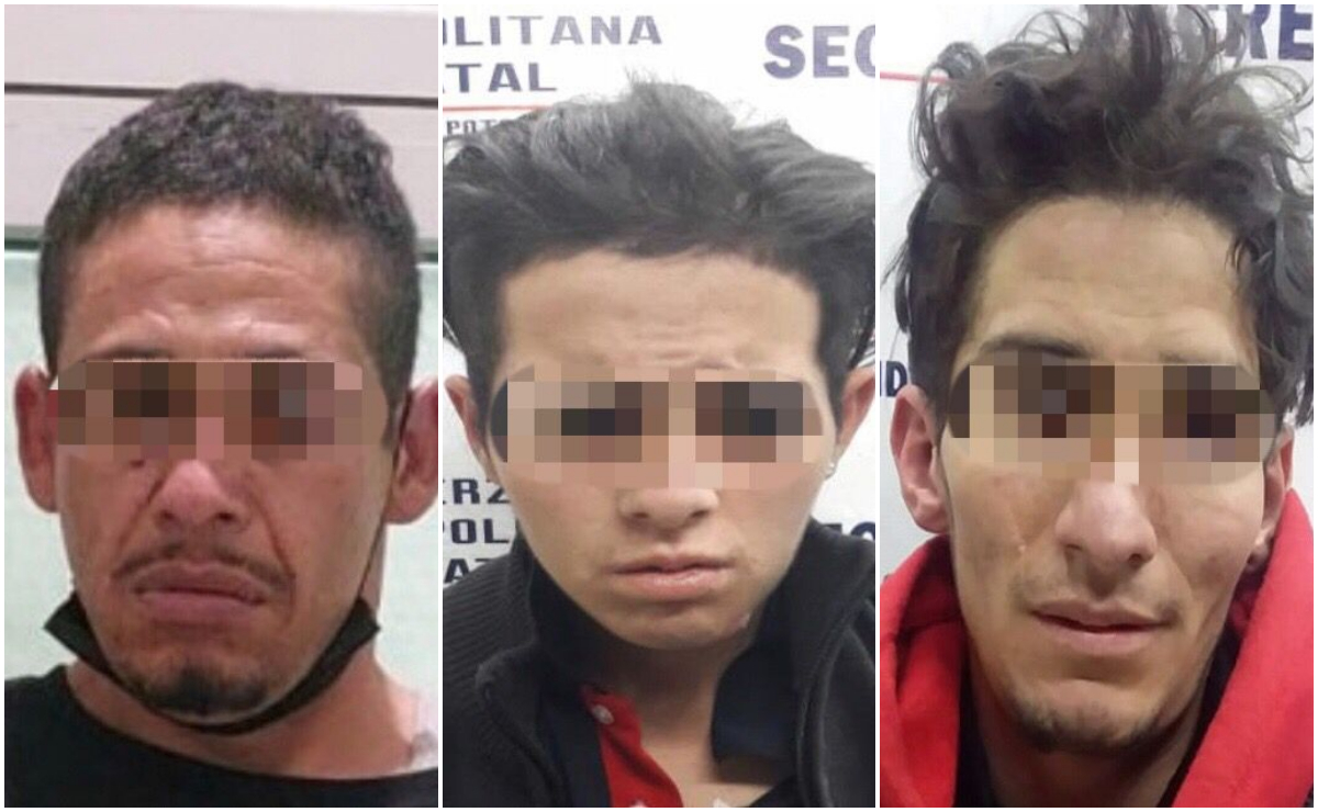 Asegura vehículos con reporte de robo en San Luis Potosí; hay tres detenidos