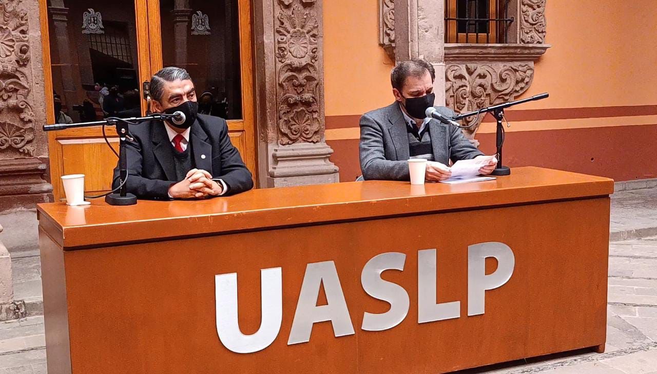 UASLP prevé regreso presencial a clases al 100% el próximo 14 de febrero 