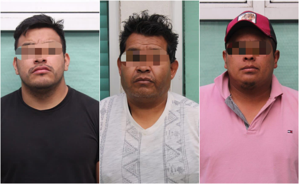 Detienen a tres por presunto tráfico ilegal de personas en San Luis Potosí