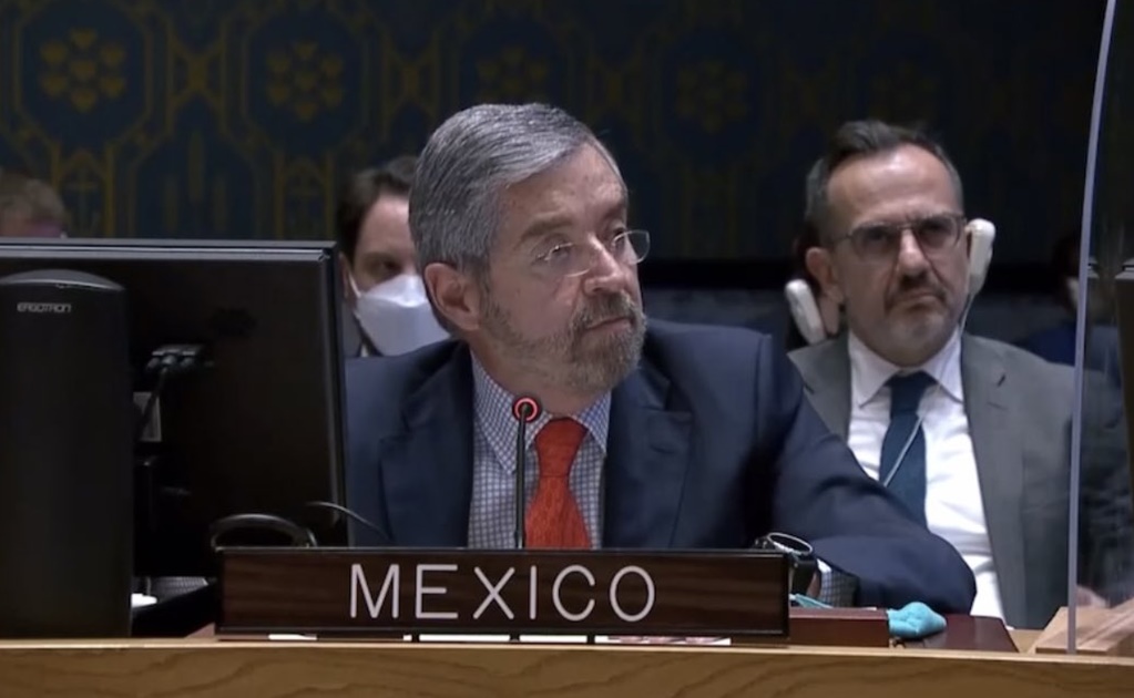 Embajador de México ante la ONU, el doctor Juan Ramón de la Fuente