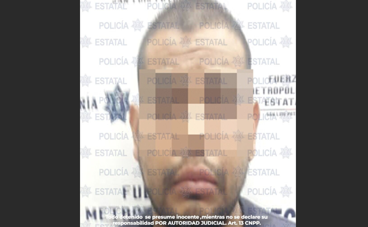 Policías estatales detienen a hombre con 35 bolsas de cristal en Soledad 