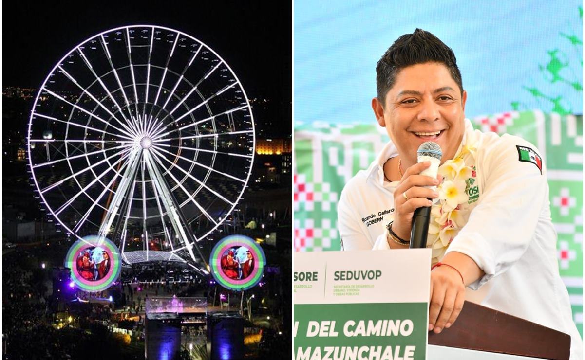 Propone Gallardo instalar rueda de la fortuna monumental en parque Tangamanga II
