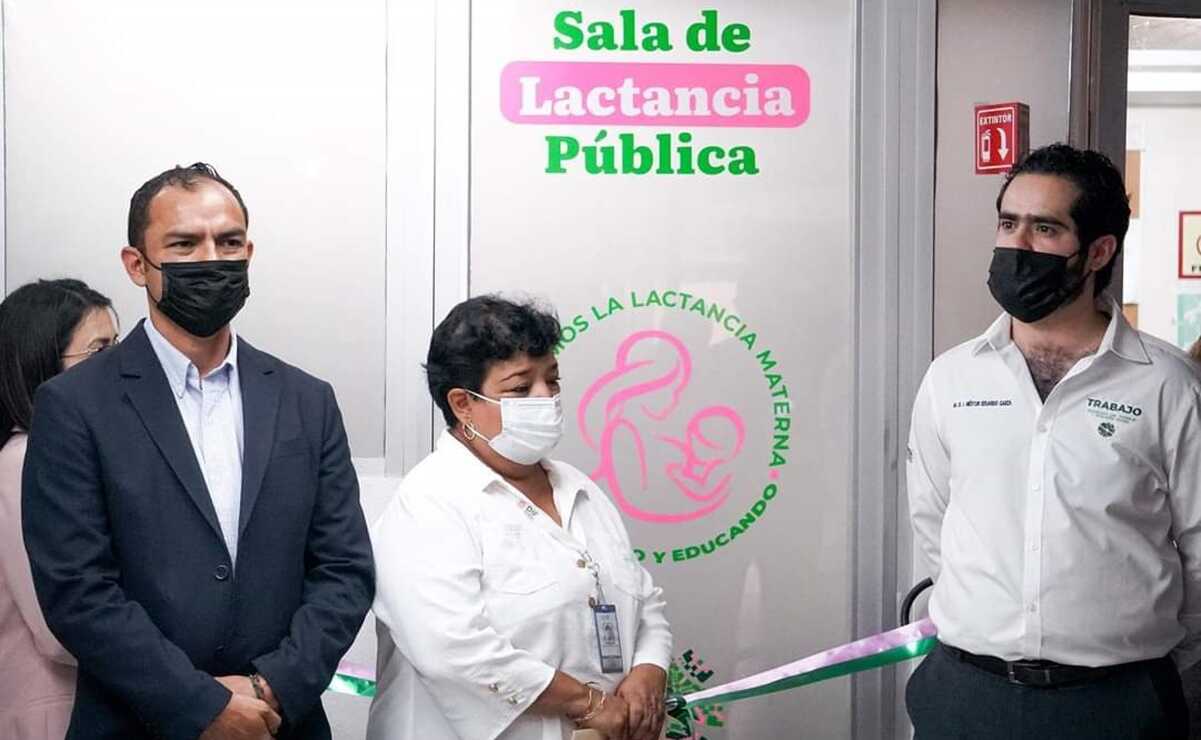 Inauguran sala de lactancia pública en instalaciones de la Secretaría del Trabajo de SLP