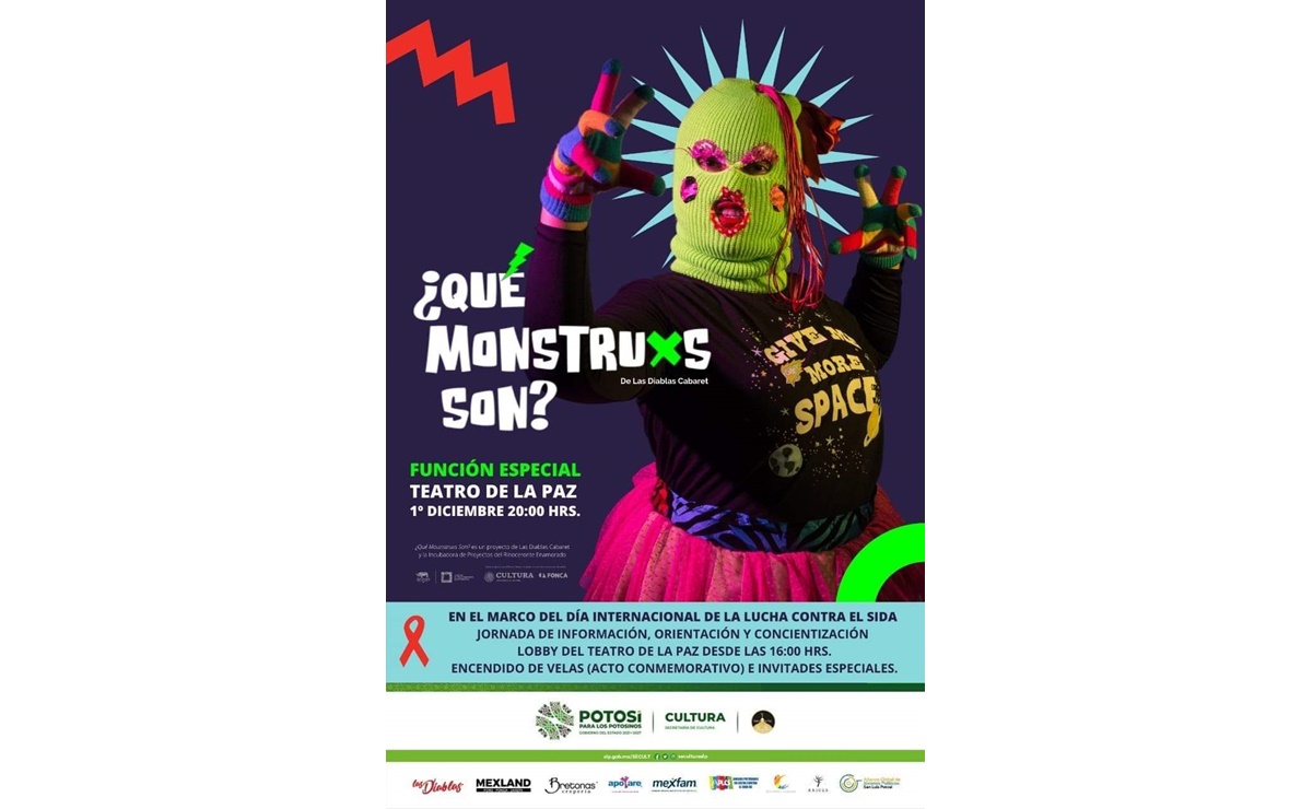 Habrá jornada de orientación sobre VIH-Sida en lobby de Teatro de La Paz este miércoles