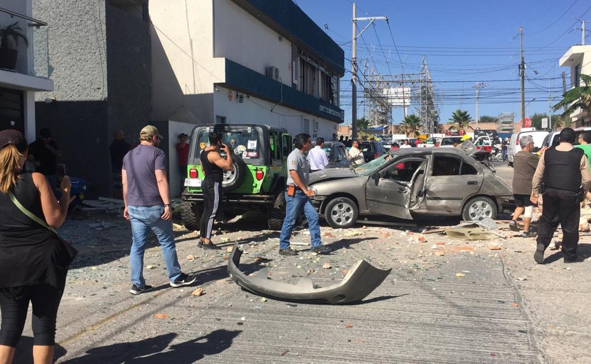 Explosi&oacute;n derrumba una vivienda en Lomas; se reporta un herido