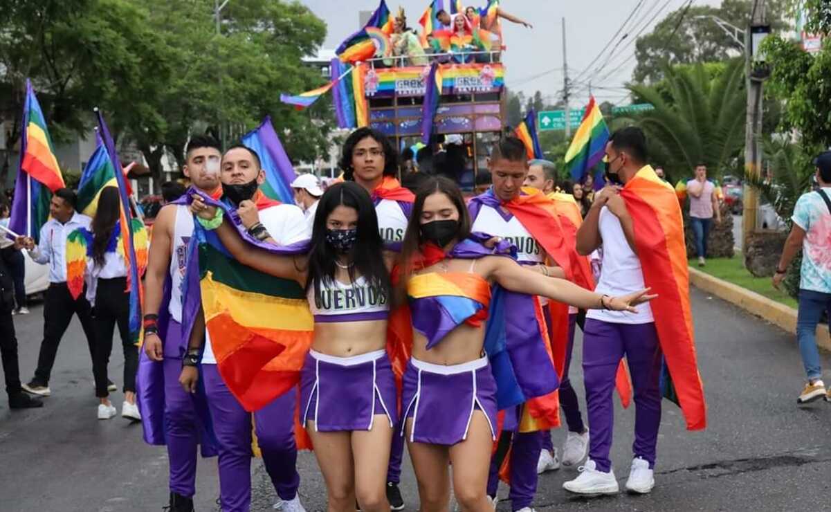 Carranza se viste de colores para la marcha del Orgullo LGBT+ en SLP