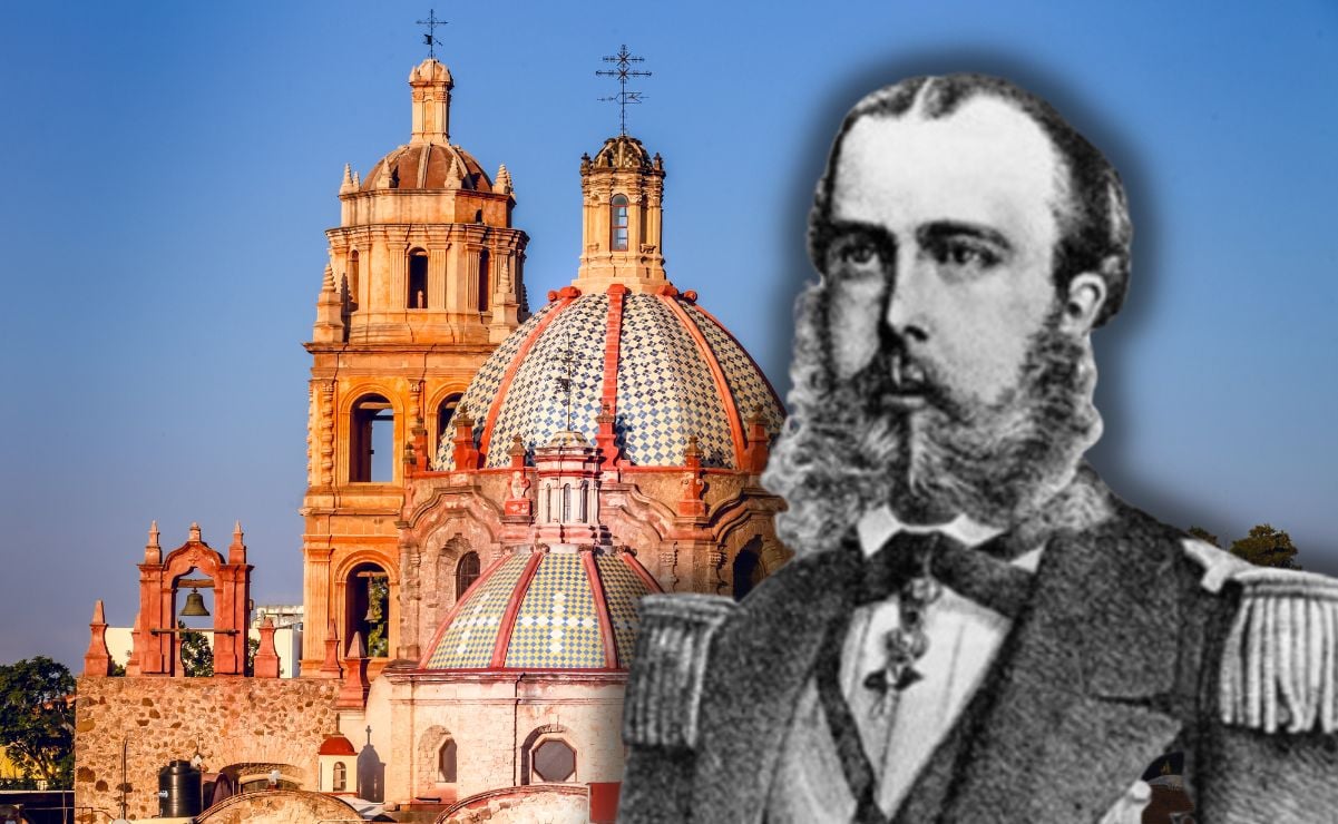 Historia de SLP. Matehuala y Potos&iacute;: As&iacute; propuso Maximiliano dividir el territorio de San Luis
