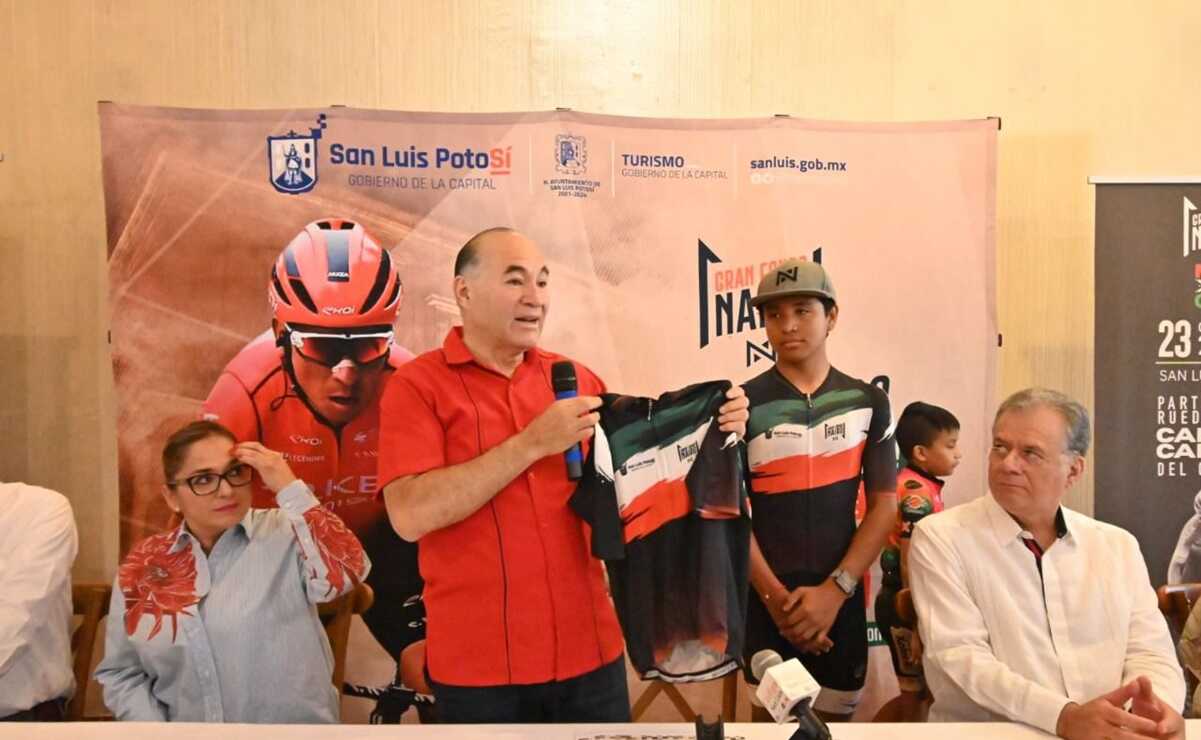 Enrique Galindo visita la Huasteca para promocionar competencia ciclista internacional